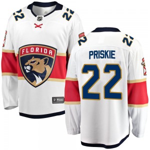 Breakaway Fanatics Branded Youth Chase Priskie White Away Jersey - NHL Florida Panthers