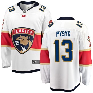 Breakaway Fanatics Branded Youth Mark Pysyk White Away Jersey - NHL Florida Panthers