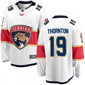 Breakaway Fanatics Branded Youth Joe Thornton White Away Jersey - NHL Florida Panthers