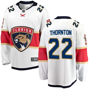 Breakaway Fanatics Branded Youth Shawn Thornton White Away Jersey - NHL Florida Panthers