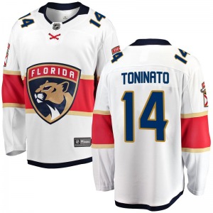 Breakaway Fanatics Branded Youth Dominic Toninato White Away Jersey - NHL Florida Panthers
