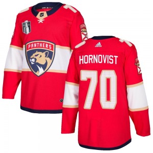 Authentic Adidas Youth Patric Hornqvist Red Home 2023 Stanley Cup Final Jersey - NHL Florida Panthers