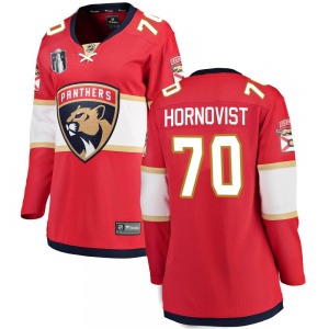 Breakaway Fanatics Branded Women's Patric Hornqvist Red Home 2023 Stanley Cup Final Jersey - NHL Florida Panthers