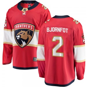 Breakaway Fanatics Branded Youth Tobias Bjornfot Red Home Jersey - NHL Florida Panthers