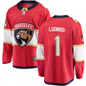Breakaway Fanatics Branded Youth Roberto Luongo Red Home Jersey - NHL Florida Panthers