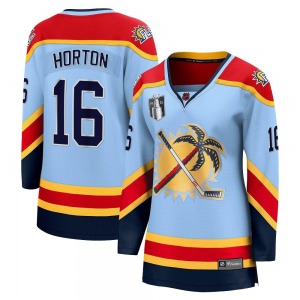 Breakaway Fanatics Branded Women's Nathan Horton Light Blue Special Edition 2.0 2023 Stanley Cup Final Jersey - NHL Florida Pant