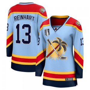 Breakaway Fanatics Branded Women's Sam Reinhart Light Blue Special Edition 2.0 2023 Stanley Cup Final Jersey - NHL Florida Panth