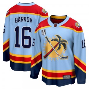 Breakaway Fanatics Branded Adult Aleksander Barkov Light Blue Special Edition 2.0 2023 Stanley Cup Final Jersey - NHL Florida Pa