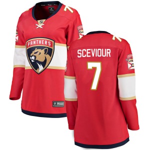Breakaway Fanatics Branded Women's Colton Sceviour Red Home Jersey - NHL Florida Panthers
