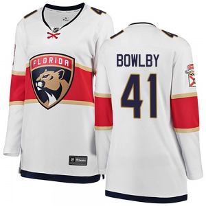 Breakaway Fanatics Branded Women's Henry Bowlby White Away Jersey - NHL Florida Panthers