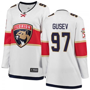 Breakaway Fanatics Branded Women's Nikita Gusev White Away Jersey - NHL Florida Panthers