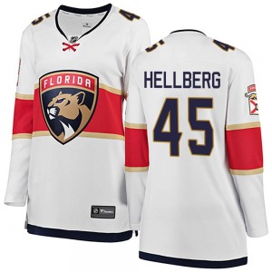 Breakaway Fanatics Branded Women's Magnus Hellberg White Away Jersey - NHL Florida Panthers