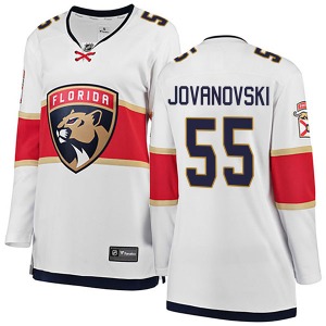 Breakaway Fanatics Branded Women's Ed Jovanovski White Away Jersey - NHL Florida Panthers