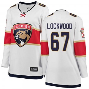 Breakaway Fanatics Branded Women's William Lockwood White Away Jersey - NHL Florida Panthers