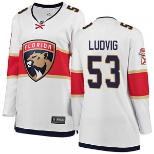Breakaway Fanatics Branded Women's John Ludvig White Away Jersey - NHL Florida Panthers