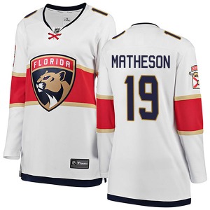 Breakaway Fanatics Branded Women's Michael Matheson White Away Jersey - NHL Florida Panthers