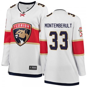 Breakaway Fanatics Branded Women's Sam Montembeault White Away Jersey - NHL Florida Panthers