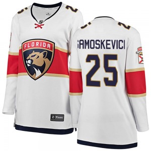 Breakaway Fanatics Branded Women's Mackie Samoskevich White Away Jersey - NHL Florida Panthers