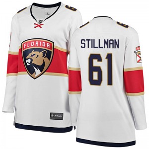 Breakaway Fanatics Branded Women's Riley Stillman White Away Jersey - NHL Florida Panthers