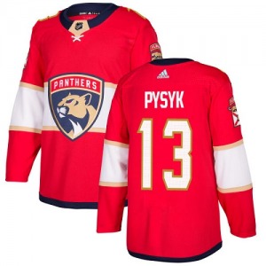 Authentic Adidas Youth Mark Pysyk Red Home Jersey - NHL Florida Panthers