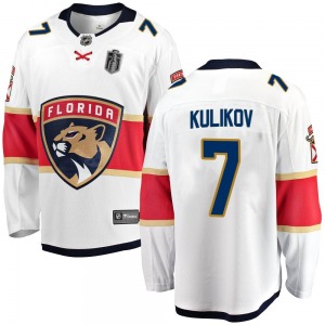 Breakaway Fanatics Branded Adult Dmitry Kulikov White Away 2024 Stanley Cup Final Jersey - NHL Florida Panthers