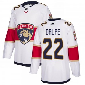 Authentic Adidas Youth Zac Dalpe White Away Jersey - NHL Florida Panthers