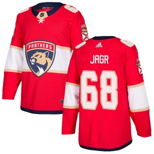 Authentic Adidas Youth Jaromir Jagr Red Home Jersey - NHL Florida Panthers