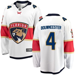 Breakaway Fanatics Branded Youth Jay Bouwmeester White Away Jersey - NHL Florida Panthers