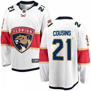 Breakaway Fanatics Branded Youth Nick Cousins White Away Jersey - NHL Florida Panthers