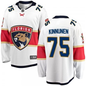 Breakaway Fanatics Branded Youth Santtu Kinnunen White Away Jersey - NHL Florida Panthers