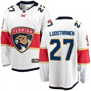 Breakaway Fanatics Branded Youth Eetu Luostarinen White ized Away Jersey - NHL Florida Panthers