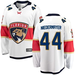 Breakaway Fanatics Branded Youth Rob Niedermayer White Away Jersey - NHL Florida Panthers