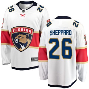 Breakaway Fanatics Branded Youth Ray Sheppard White Away Jersey - NHL Florida Panthers