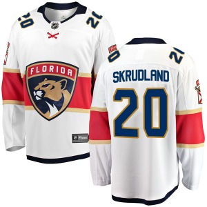 Breakaway Fanatics Branded Youth Brian Skrudland White Away Jersey - NHL Florida Panthers