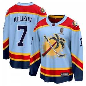 Breakaway Fanatics Branded Adult Dmitry Kulikov Light Blue Special Edition 2.0 2024 Stanley Cup Champions Jersey - NHL Florida P